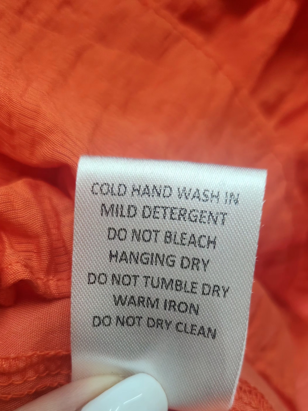 Olivaceous Orange Ruffle Tiered Halter Maxi Dress Sz S Open Back Event Cruise NW - Picture 13 of 15